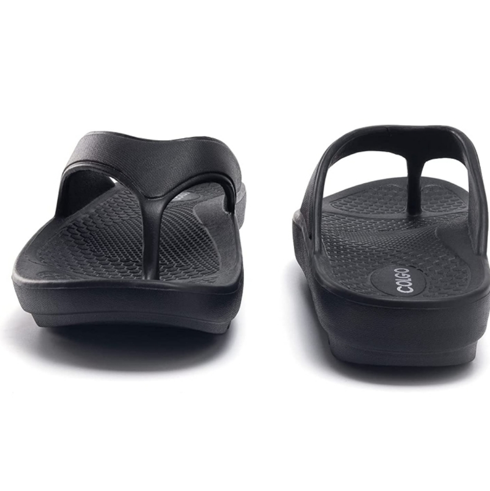 COLGO flip Flops for Women, Comfortable Arch Support Thong Sandals  size 10